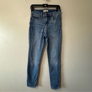 Madewell  10” Roadtripper  Blue Denim Skinny Size 26